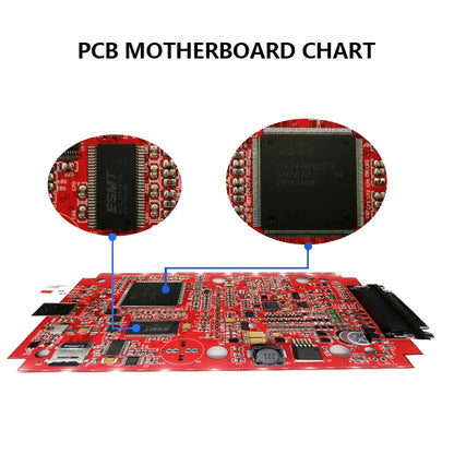 Online Unlimited KESS 2.80 EU Red & KTAG V7.020 OBD2 ECU Chip Tuning Tools – 4 LED Programmer with Version 5.017 Software