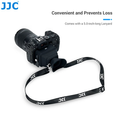 JJC 3X LCD Viewfinder Extender – Collapsible Eyecup for 3.0" Screen, Compatible with Nikon Z30, Sony ZV-1, RX100 & Canon G7X