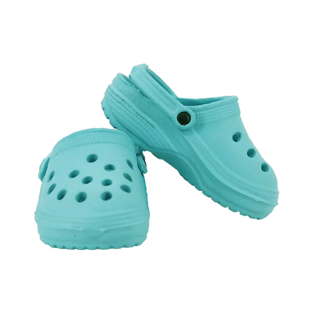 7cm Doll Sandal Shoes for 43cm Born Baby & 18-Inch American Dolls — Accessories for Doll Clothes, Girl’s Toy Gift