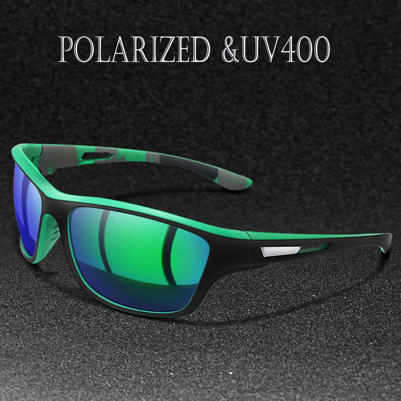 Men’s Polarized Sunglasses – TAC Lens UV400 Anti-Glare Eyewear for Fishing, Cycling & Driving