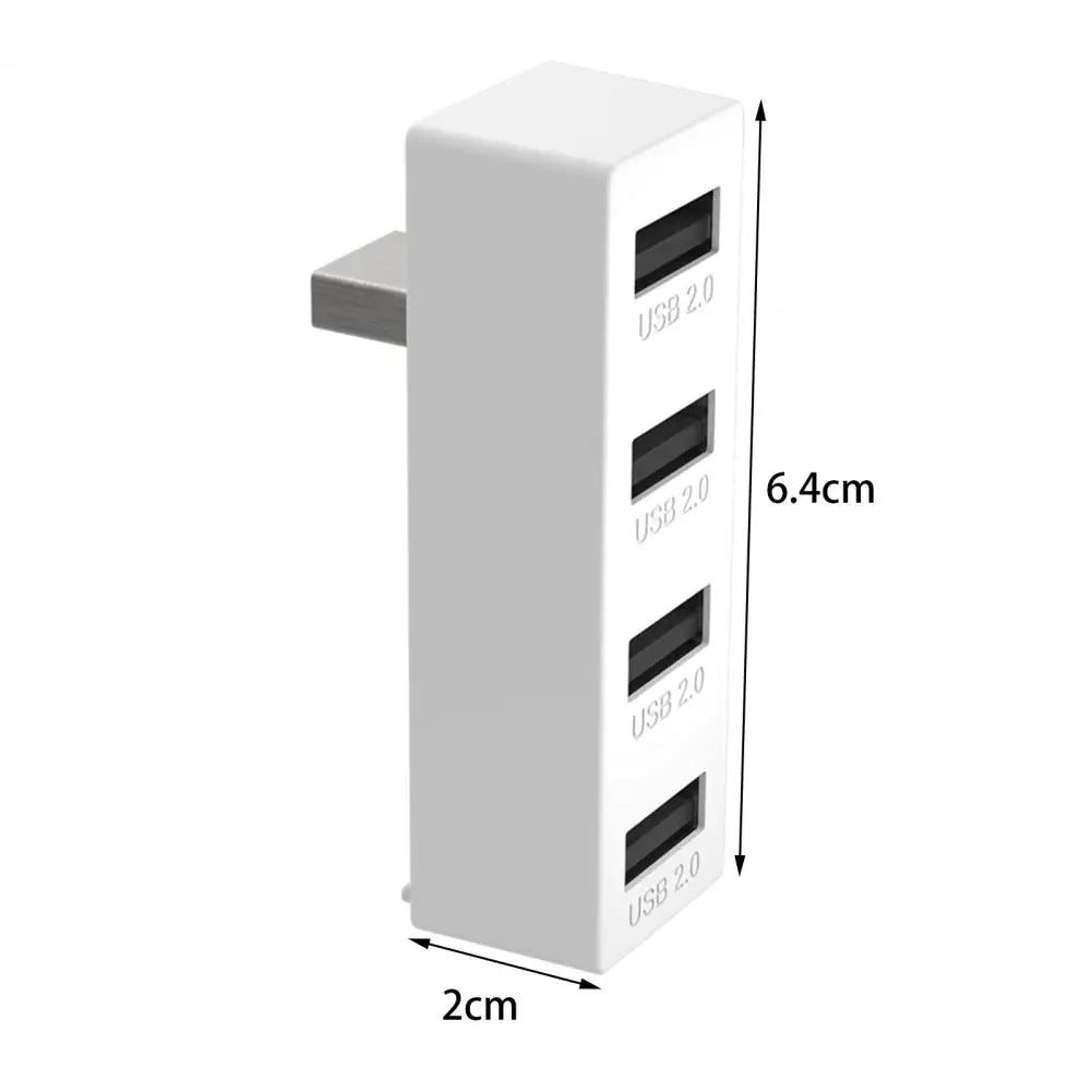 4-in-1 USB Expansion Dock for Xbox Series S — No Latency, Anti-Interference USB2.0 Hub for Game Consoles & Controllers