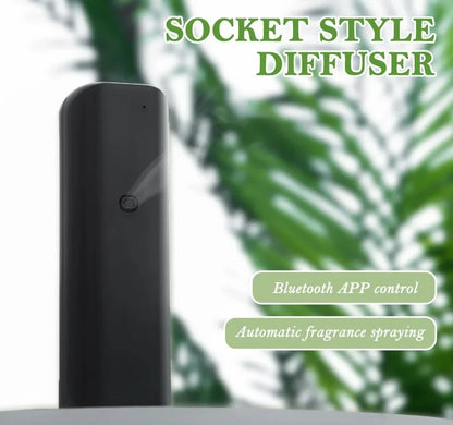 Plug-in Wall Fragrance Diffuser – Waterless Smart Essential Oil Diffuser for Home & Room Scented Air