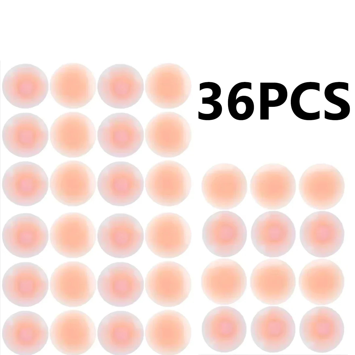 Reusable Silicone Nipple Covers for Women – Invisible Strapless Bra Pasties & Breast Petals