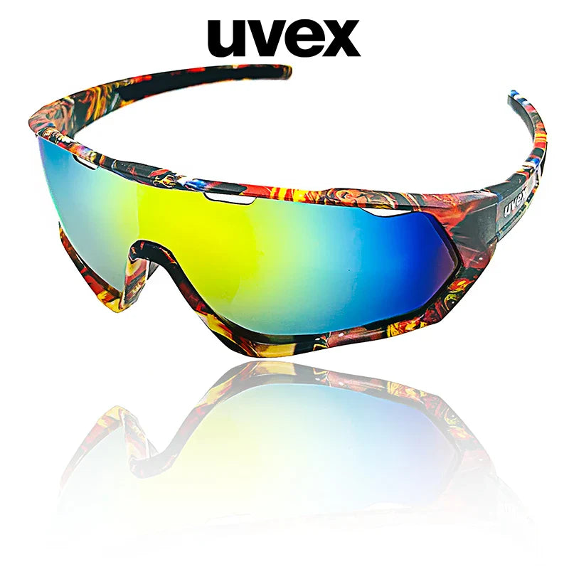 Cycling Sunglasses for Men & Women – UV400 Sports Glasses for MTB & Road Bikes