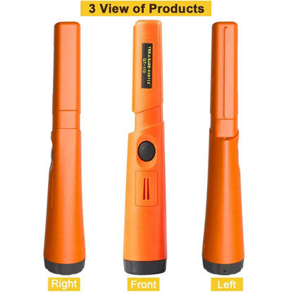 Treasure Hunter GT110 Handheld Pinpointer Metal Detector - Waterproof, Anti-Scratch, 360-Degree Scan with Pointer Probe