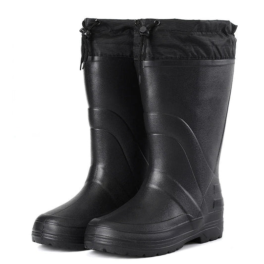 2025 Men’s High-Quality EVA Rain Boots – Non-Slip, Waterproof Winter Snow & Work Shoes with Platform