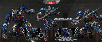 YOLOPARK Transformers Model – The Last Knight AMK PRO 20cm Optimus Prime Action Figure Toy for Boys & Men