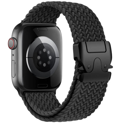 Parachute Braided Straps for Apple Watch Series 9/8/7/6/5 SE – Compatible with 41mm-49mm Bands