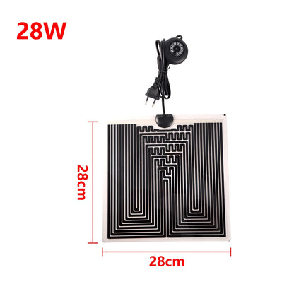 Adjustable 5-45W Reptile & Plant Heat Mat – Pet Heating Pad with Temperature Control