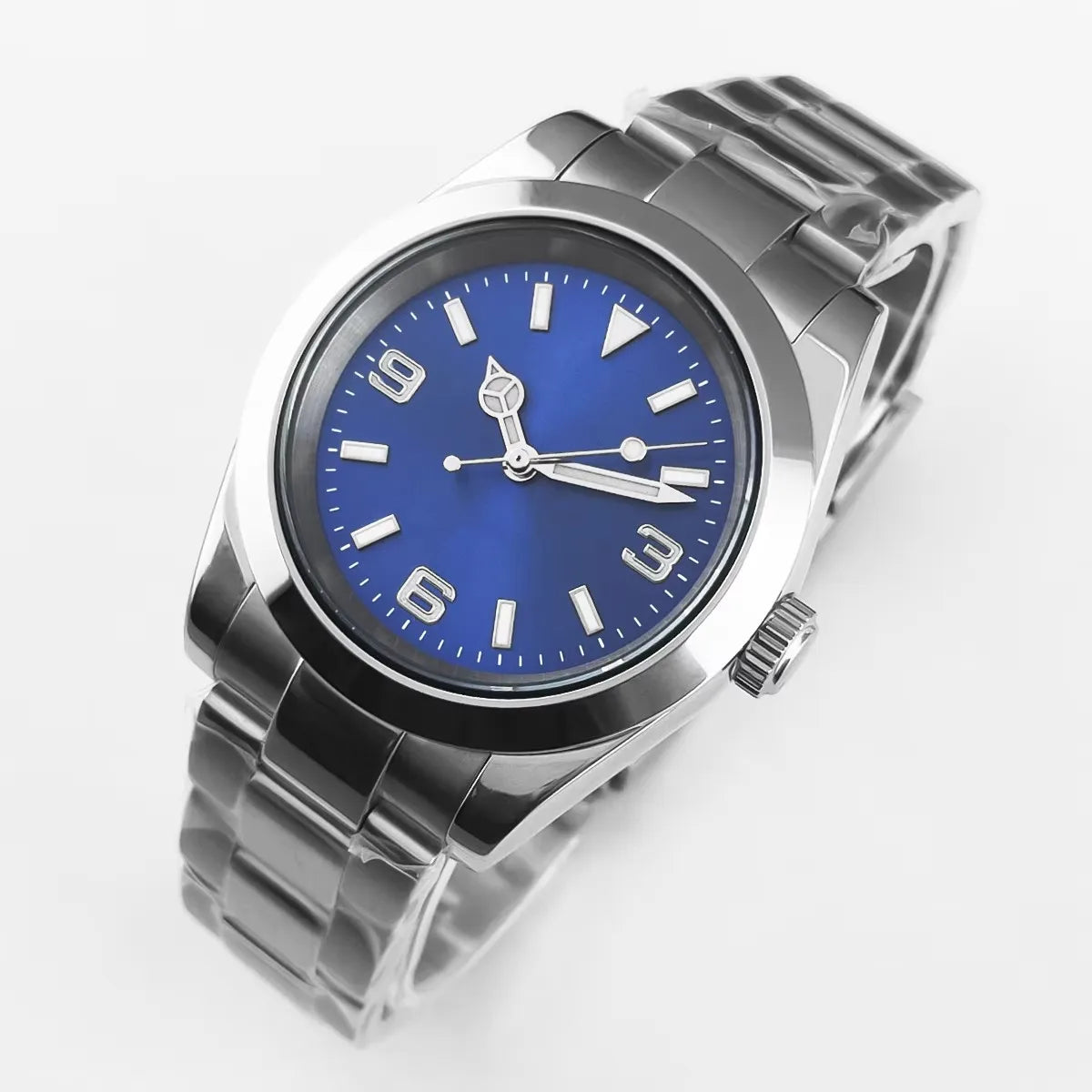 Corgeut 36mm/39mm Luxury Automatic Mechanical Watch – Sapphire Crystal, 10Bar Waterproof, Classic Number Dial Men’s Wristwatch