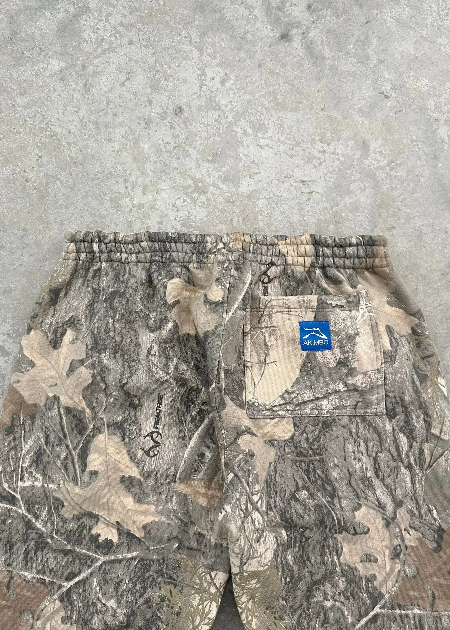 Y2K Camouflage Sweat Pants — Men’s High Street Hip Hop Oversized Baggy Unisex Streetwear