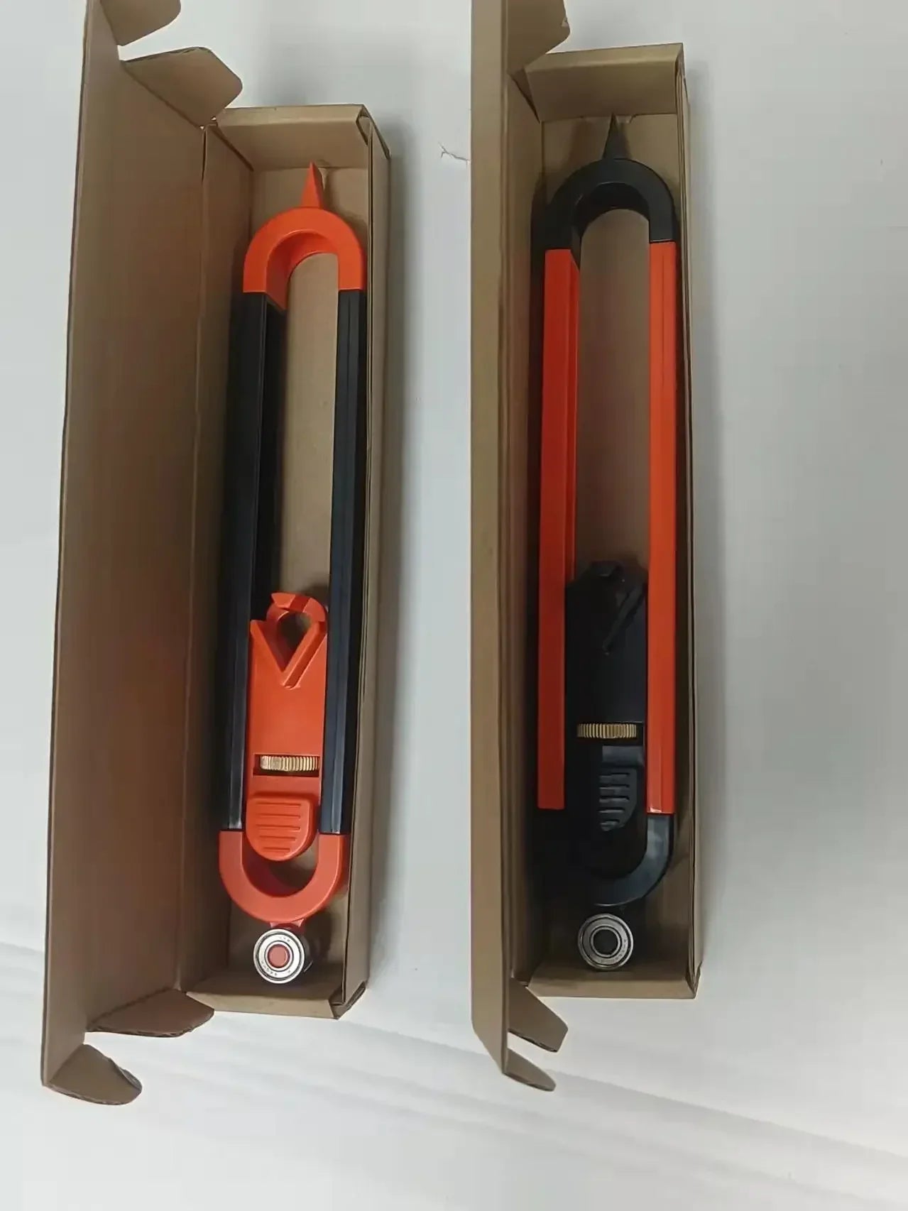 Irregularity Radian Woodworking Gauge Set: Adjustable Profile Scribing Ruler for Precise Measurement - Contour Marking Tool with Lock