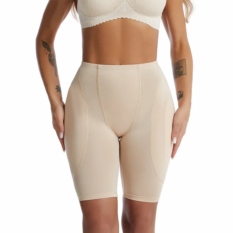 Women’s Butt Lifter Shapewear Panties – Padded Hip Enhancer Body Shaper Push-Up Underwear