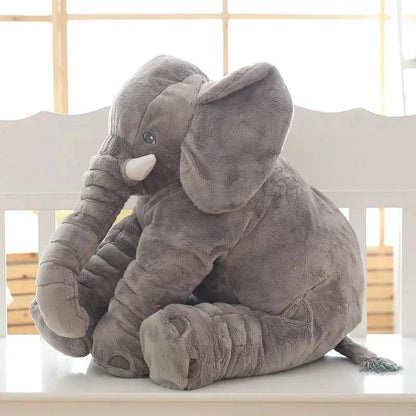 40cm Soft Elephant Plush Toy – Cute Baby Elephant Sleeping Pillow, Stuffed Animal for Kids, Birthday Gift & Room Decor