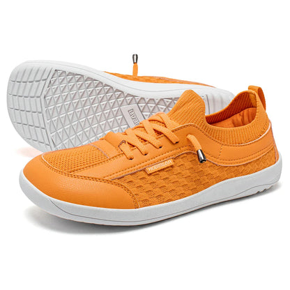 HOBIBEAR Barefoot Shoes — Men & Women Slip-On Wide Toe Walking Sneakers, Lightweight Breathable Minimalist Zero Drop Shoes