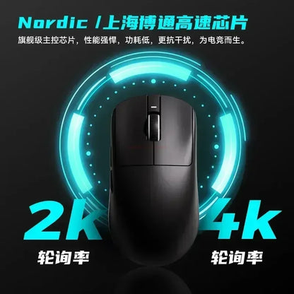 Vxe Dragonfly R1 Pro Max Wireless Gaming Mouse – Lightweight Paw3395 Nordic52840, 2kHz Smart Speed, Low Latency FPS Mouse Gift