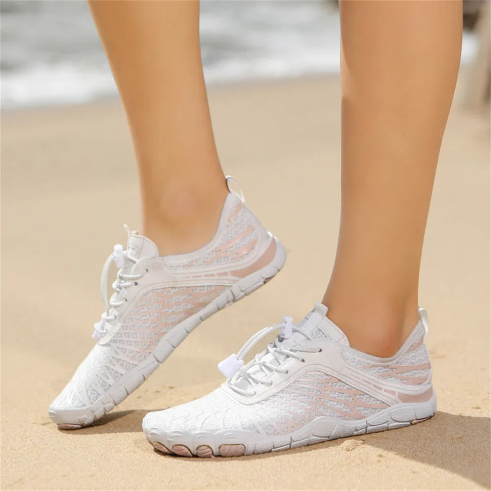 Unisex Aqua Water Shoes – Anti-Slip Quick-Dry Barefoot Sneakers for Beach, Swimming, Wading & Outdoor Activities
