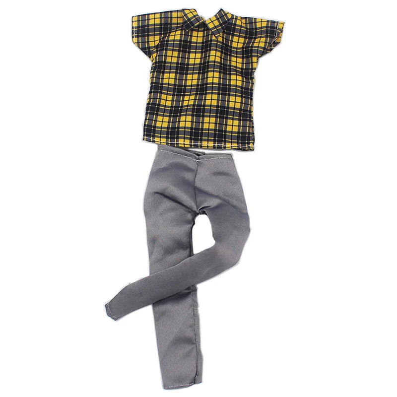 30cm Doll Clothing Set — Men’s Multi-Style Sports Outfit for Boyfriend Dolls