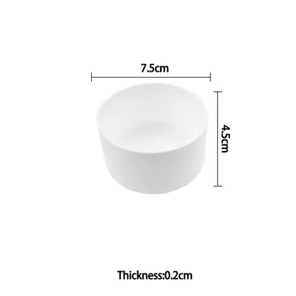 For Better Life , 7.5cm Soft Silicone Cup Bottom Protector Sleeve - Anti-Damage Accessory for Glass Water & Tea Bottles