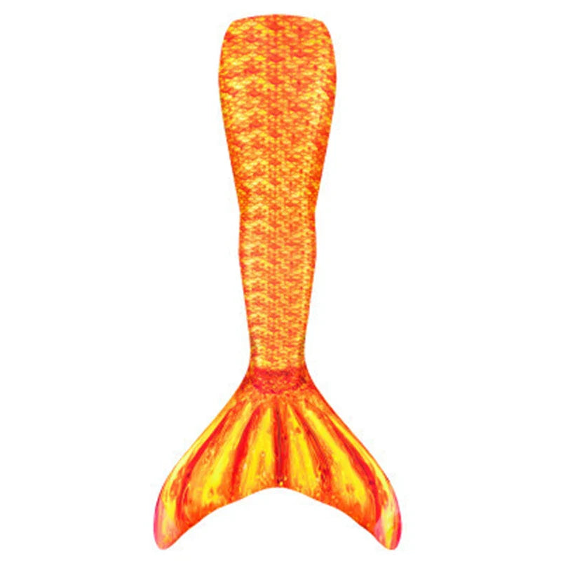 Women’s Mermaid Tail Cosplay Swimwear — Swimmable Fishtail Bathing Suit for Girls & Adults (No Monofin)