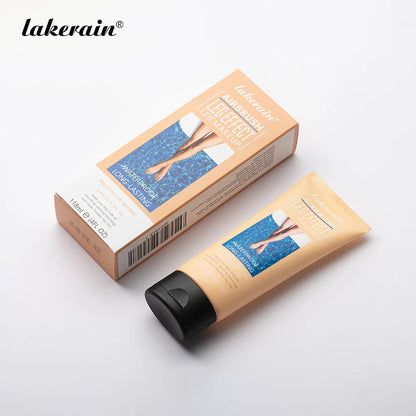 Leg Makeup Lotion – Waterproof Long-Lasting Body Foundation & Tanning Cream for Even Skin Tone, Medium Bronze
