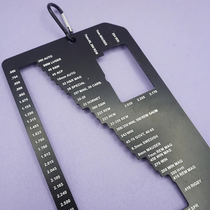 Ammo Case Length Gauge - Cartridge Case Measurement Tool for Brass Reloading