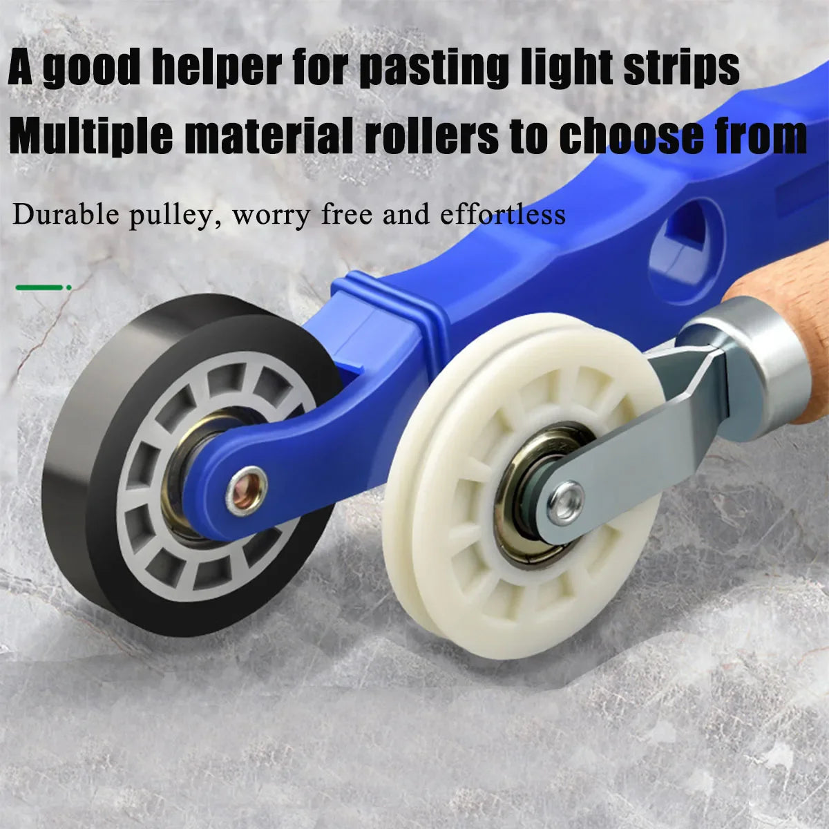 Window & Door Screen Spline Roller Tool – Nylon Hand Installation Roller for Screen Mesh Repair & Fitting