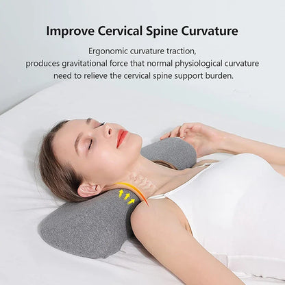 Cervical Memory Foam Contour Pillow – Ergonomic Orthopedic Bed Pillow for Side Sleepers & Neck Support