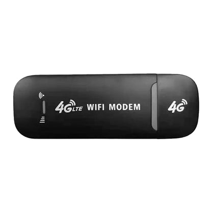 4G LTE USB Modem Dongle — 150Mbps Wireless WiFi Mobile Router with SIM Card Slot for Home & Office Pocket Hotspot