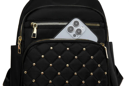 Luxury Designer Women's Oxford Rucksack - High-Quality Small Schoolbag, Youth Student Leisure Backpack, Travel Shoulder Bag