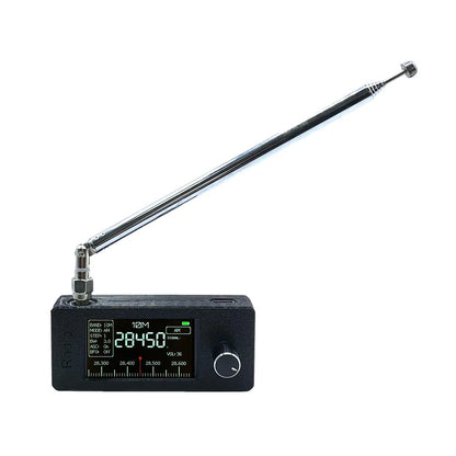 SI4732 Portable All-Band Radio – 0.5-108MHz AM/FM/LSB/USB, 1.9" IPS Screen, Mini HF SW MW VHF Radio Receiver