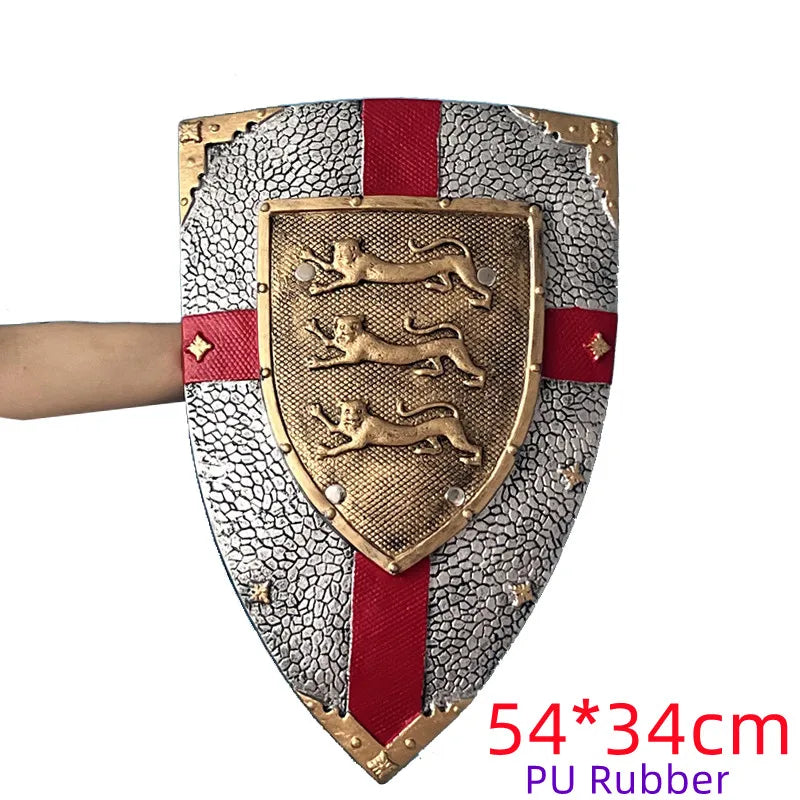 1:1 Breath of the Wild Link Shield – PU Rubber Cosplay Weapon Toy & Halloween Prop
