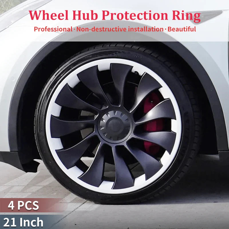 Model Y 2020-2024 Tesla 21" Wheel Protector – 4PCS ABS Rim Protection Accessories