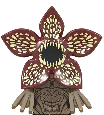 The Terrible Movie Upside-Down Model Building Block Set – Dustin, Mike, Lucas & Eleven Action Figures Toy for Kids