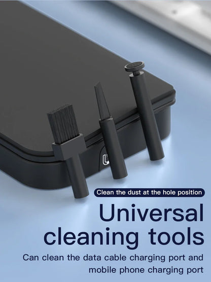 22-in-1 Digital Cleaning Kit – Phone, Camera, Laptop, Keyboard, Headset Brush & Screen Dust Cleaner Gift