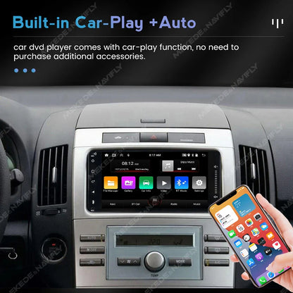 Android 13 Wireless CarPlay Multimedia Player – 7/8/9" IPS Screen GPS & WiFi Car Radio for VW Passat, Golf, Polo, Jetta & Skoda