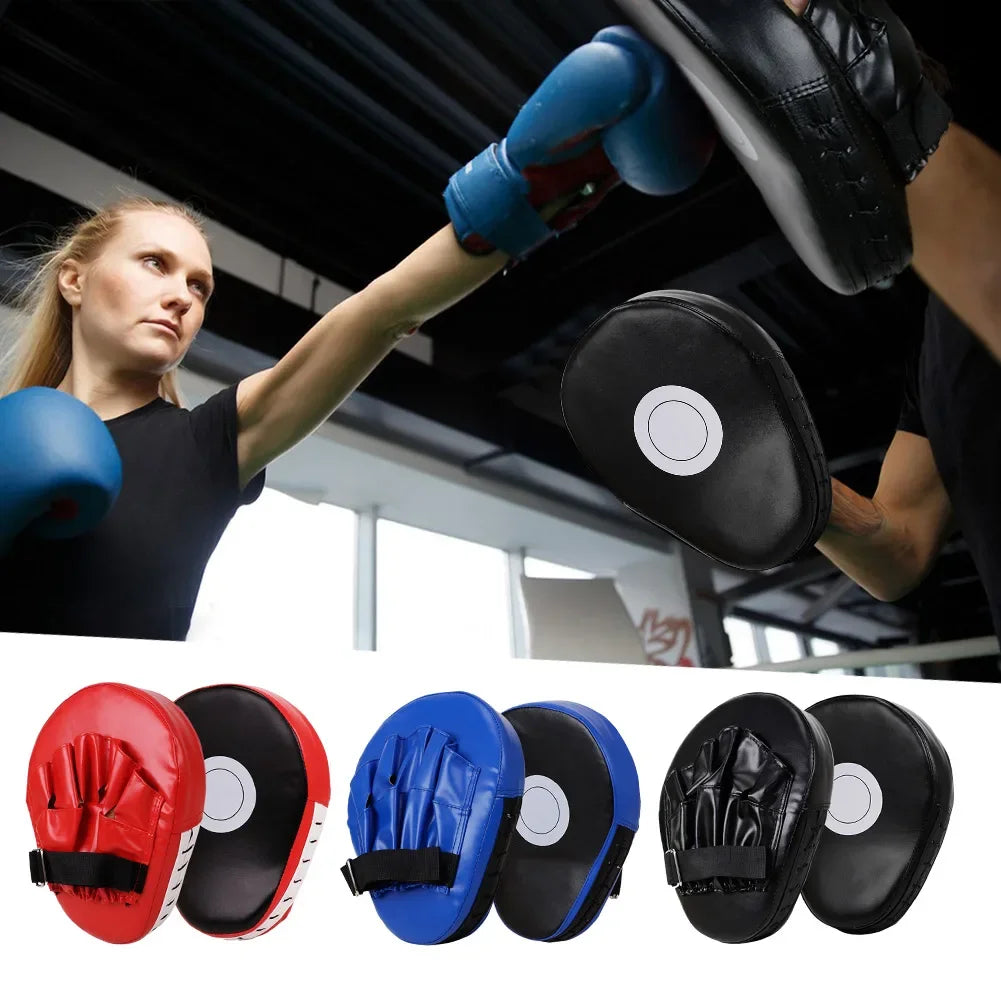 Kickboxing Gloves Pad - PU Leather Punch Target Bag for MMA, Karate, Muay Thai, Sanda & Free Fight Training for Adults & Kids