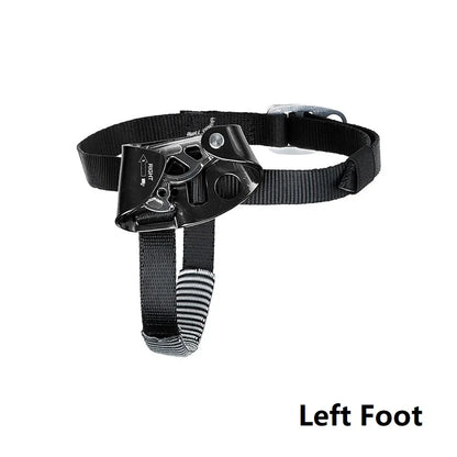 Rock Climbing Foot Ascender – Right & Left SRT Mountaineering Safety Equipment for Outdoor Climbing