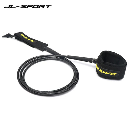 DK Brand Surfboard Leash – 6-9FT 7mm Foot Leash for Wind Surfing, Straight Foot Rope Accessory