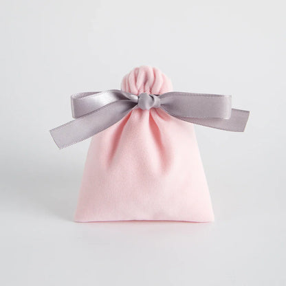 10PCS Purple Velvet Drawstring Bags — Jewelry Gift & Candy Storage Pouches