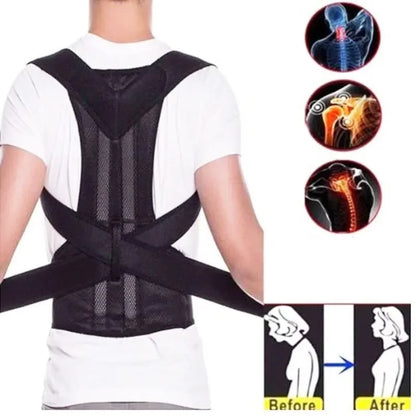 Men’s & Women’s Posture Corrector — Scoliosis & Kyphosis Fix Strap for Students & Adults | Anti-Kyphosis Support