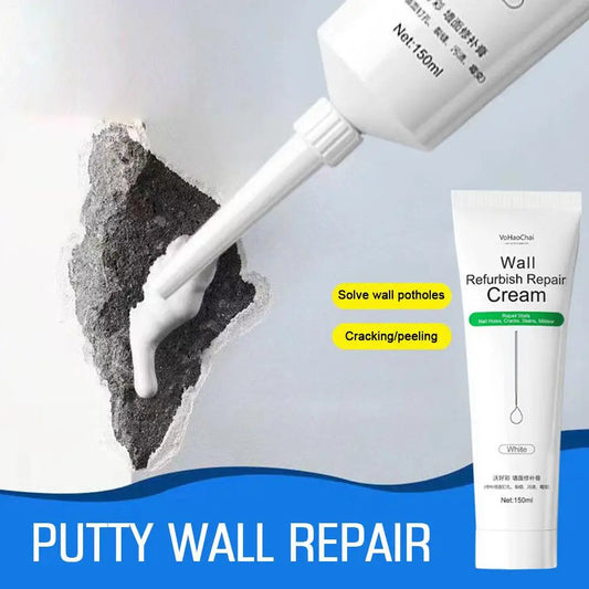 150ml Waterproof Wall Repair Sealant – Quick-Drying, Mildew-Proof Crack Mending Agent for White Wall Restoration