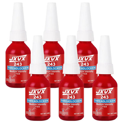 Threadlocker 243/271 Adhesive Sealant - Blue Medium-to-High Strength, Oil & Heat Resistant