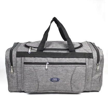 Oxford Waterproof Men’s Travel Duffle Bag – Large Capacity Hand Luggage for Business, Weekend, and Fitness Trips