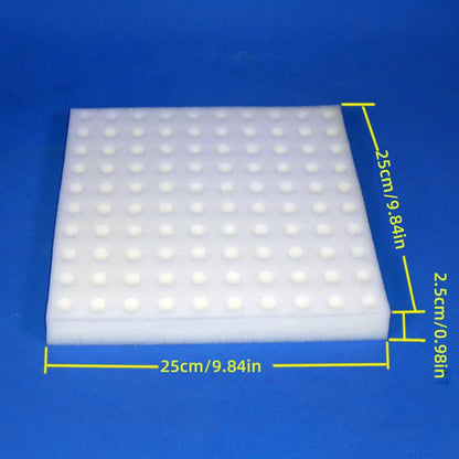 100Pcs Hydroponic Plant Sponge Sheets - Garden Cultivation, Seedling Soilless Culture, Planting Tools, Vegetables Nursery Pots and Trays