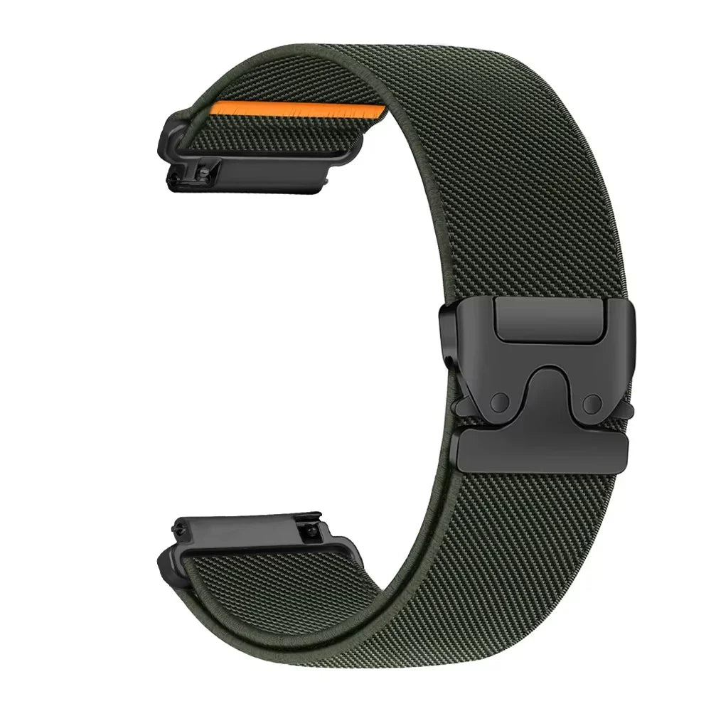 20mm & 22mm Smartwatch Band - Parachute Buckle Replacement Strap for Amazfit Bip, GTS & GTR Series