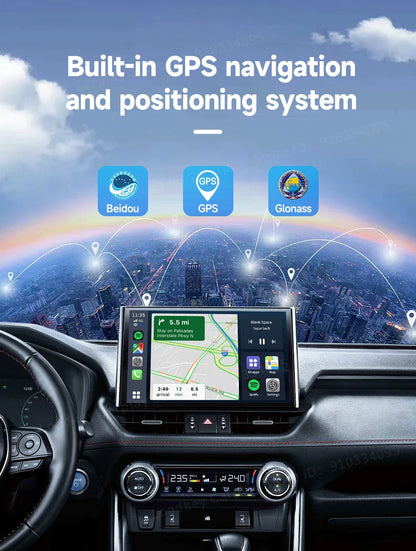 8+128GB Carlinkit TV Box — Android 13 Wireless CarPlay & Android Auto Adapter, 8-Core Qualcomm, HDMI