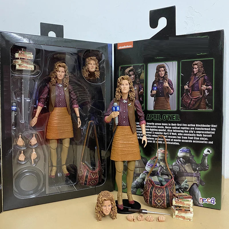 NECA Teenage Mutant Ninja Turtles Action Figures – Last Ronin Leonardo, April O’Neil, Casey Jones, Michelangelo, Raphael & More
