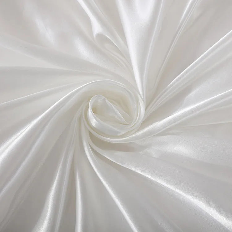 Silk Satin Pillowcase — Hair & Beauty Friendly Pillow Cover, Comfortable Home Decor for Standard/Queen, 1PC