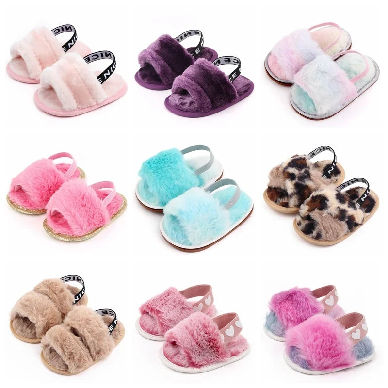 Baby Winter Soft Slippers - Cozy Prewalker Shoes for Boys & Girls Ages 0-18 Months
